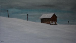 La remise sous la neige 41x24 privé               